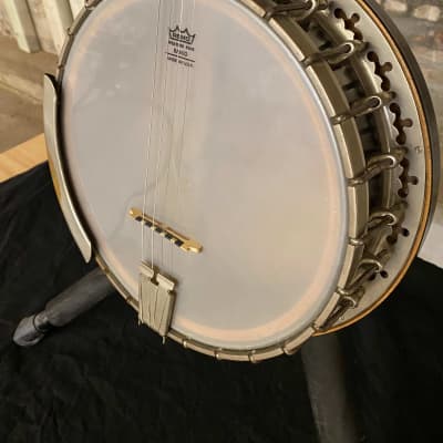 Lyric (Gretsch) 1930s Tenor Banjo w/OHSC image 5