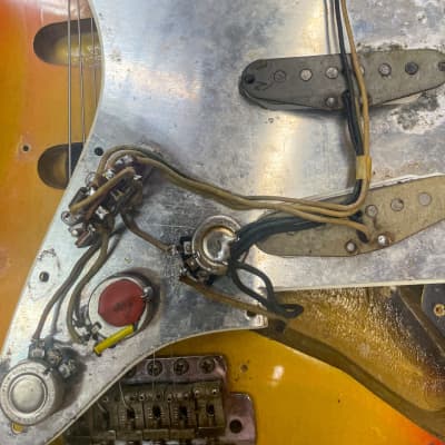 1965 Fender Stratocaster Sunburst Finish w/OHSC image 25