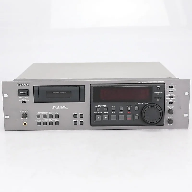 Sony PCM-R500 DAT Digital Audio Recorder | Reverb