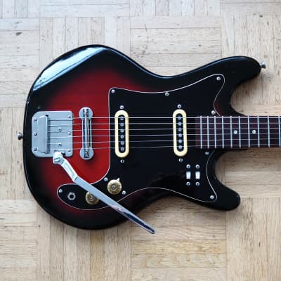 Lindberg (Chushin Gakki) guitar ~1973 made in Japan - Teisco/Kawai style image 1