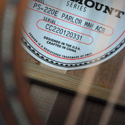 Fender Paramount PS-220E 2022 - Present - Aged Cognac Burst (O-0331) image 6