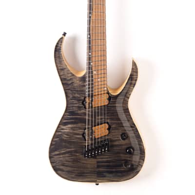 Valenti Callisto Carved 7  NAMM Special (2022) Charcoal Black for sale