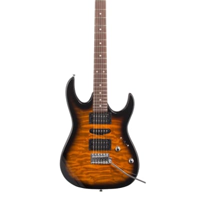 Ibanez Gio GRX70QA Electric Guitar Sunburst image 2