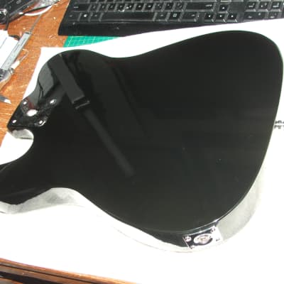 Black Tele Body...upgraded Artec Alnico Big Pole pickups..excellent image 7