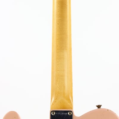 2011 Fender DALE WILSON Custom Shop Masterbuilt 60's Telecaster Thinline Relic - Shell Pink, Abby Ybarra Pups! image 13