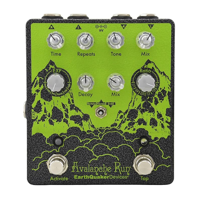 Immagine EarthQuaker Devices Avalanche Run Stereo Reverb & Delay with Tap Tempo V2 - 4