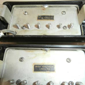 Vintage 1957 Gibson Matched Pair PAF Pickup Wiring Harness! Centralab Pots, Switch and Tip, Covers! image 10