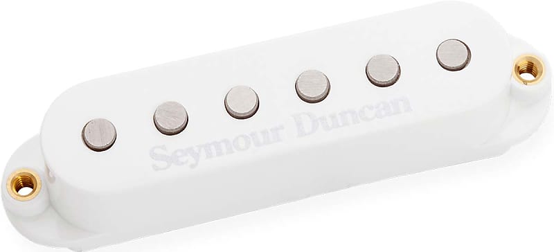 Seymour Duncan STK-S4b Classic Stack Plus Strat Bridge Pickup, White image 1