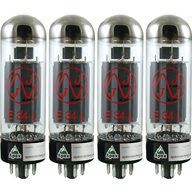 Vacuum Tube - E34L, JJ Electronics, Single or Matched: Apex Burned