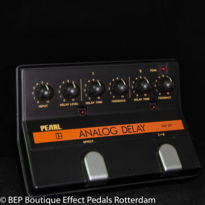 Pearl AD-33 Analog Delay early 80's MN3005 BBD s/n 852847 Japan image 2