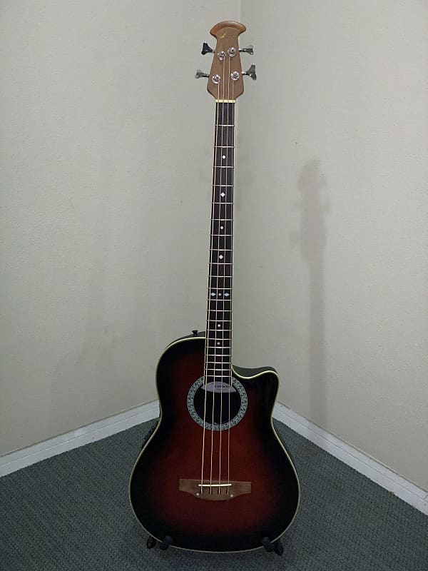 Ovation Celebrity Bass CC074 19982001 Brown Burst Reverb