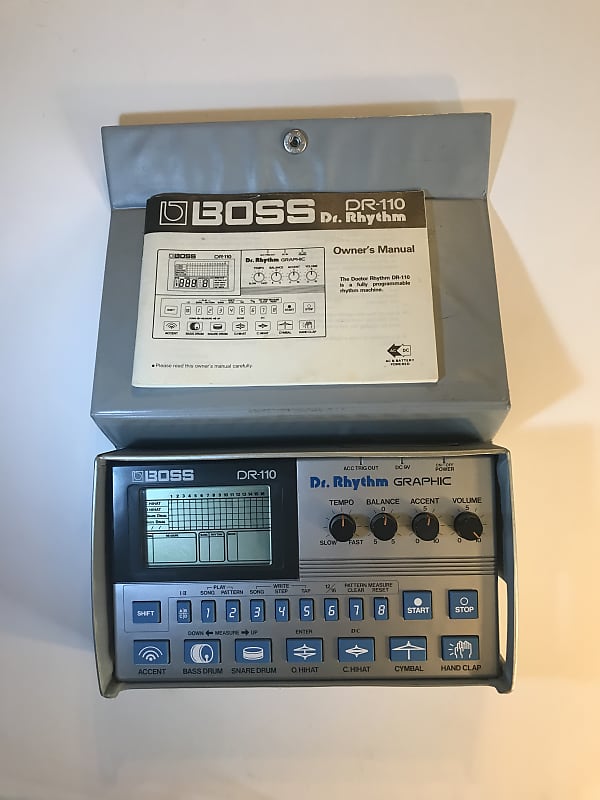 Boss DR-110 Dr. Rhythm Graphic Drum Machine | Reverb