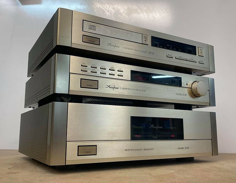 Accuphase P-11 & C-11 S & CP-11 Complete Audio System. Rare / Excellent! image 1