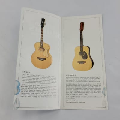 1970 Gibson FlatTop Acoustic 12-String Guitar Catalog Brochure - Case Candy image 2