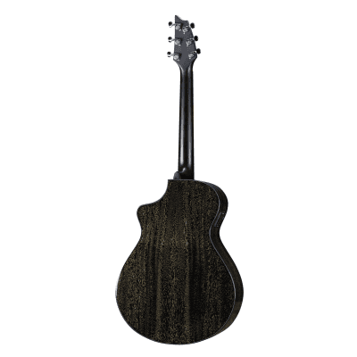 Breedlove Rainforest S Concert Black Gold CE Acoustic Electric Guitar with African Mahogany image 2