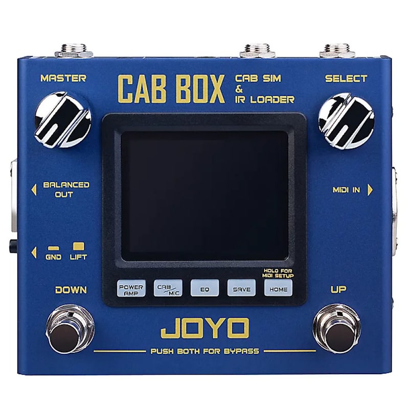 JOYO R Series R-08 CAB BOX Guitar Multi Effects Pedal IR Box Simulation IR Loader image 1