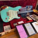 RARE! Limited Edition 1963 Custom Shop Fender Stratocaster - Sea Foam Green - Made for NAMM - 1 of 1