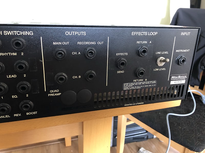 ランペイジ Mesa Boogie Quad Preamp ランペイジ Mesa Boogie Quad