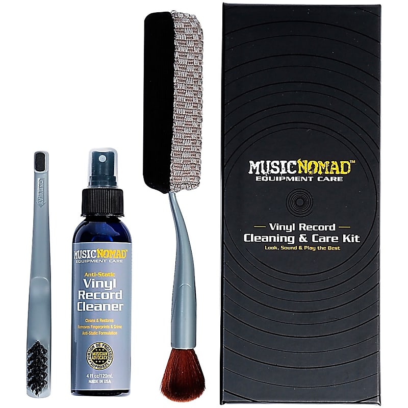 Music Nomad 6 'n 1 Vinyl Record Cleaning & Care Kit image 1