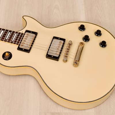 1980 Tokai Love Rock Custom model LC60 Vintage White, 100% Original w/ Case image 9