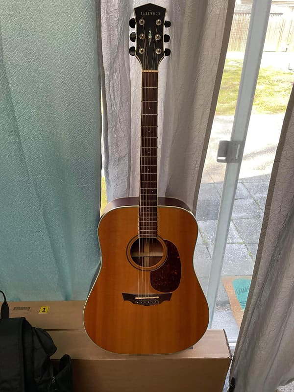 Parkwood PW310 Acoustic Guitar Natural | Reverb