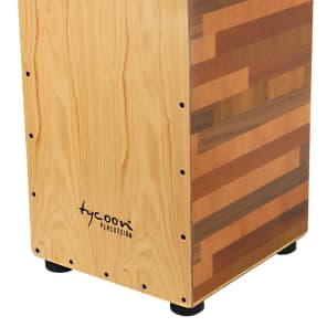 Tycoon TKT-29 29 Series Mixed Wood Box Cajon w/ American White Ash Front Plate