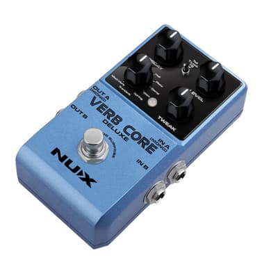 NuX Verb Core Deluxe Reverb Pedal 8- Reverb modes.  New! image 3