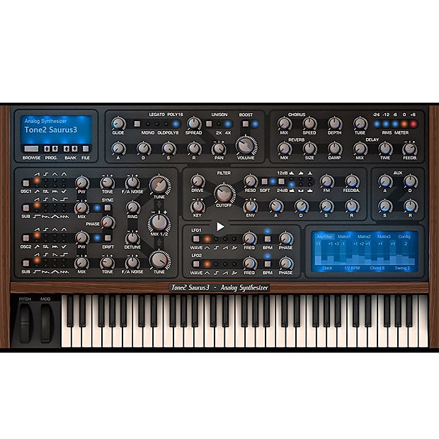 Tone2 Saurus 3 Synthesizer (Download) image 1