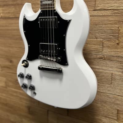 Epiphone SG Standard Left-Handed Lefty Guitar 2023 Alpine White. New! image 6