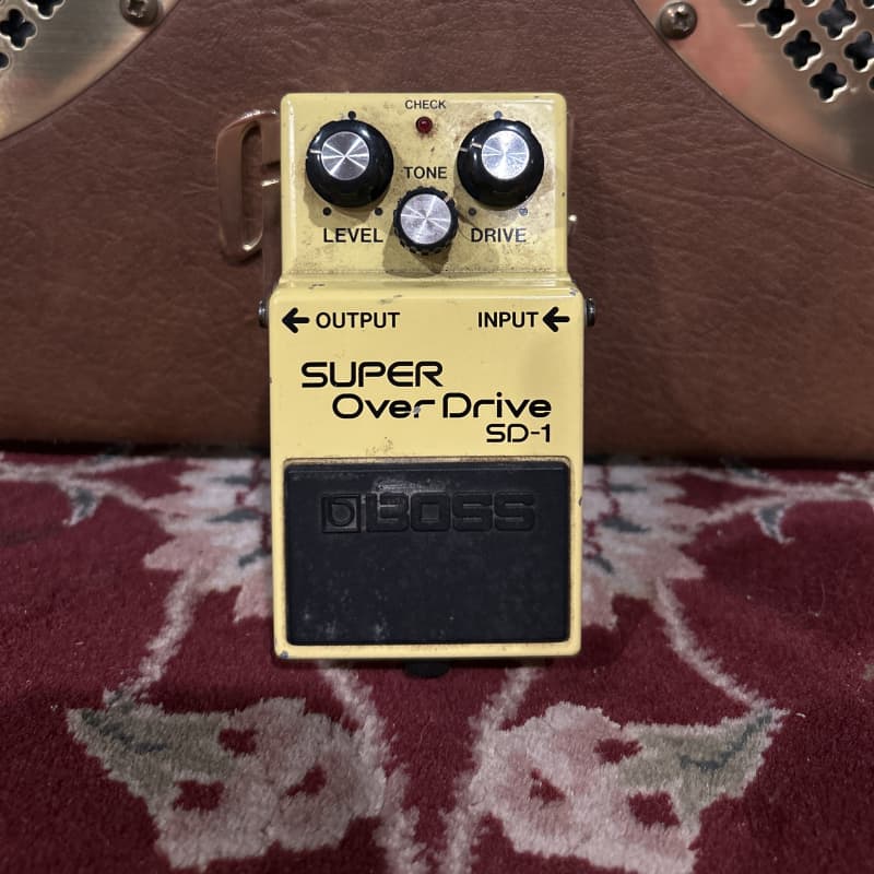 レコーディング/PA機器Boss SD-1 Super Overdrive 初年度81年製 NEC