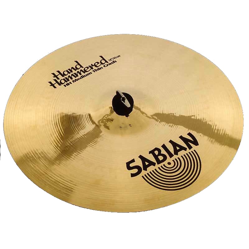 Sabian 16" HH Hand Hammered Medium Thin Crash Cymbal (1992 - 2015) image 1