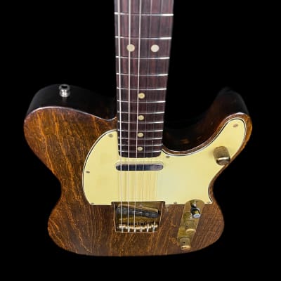 1966 USA Fender Telecaster Electric Guitar, Refinished and Modded by John Birch image 6