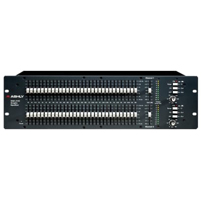 Ashly GQX-3102 Dual-Channel 31-Band Graphic Equalizer