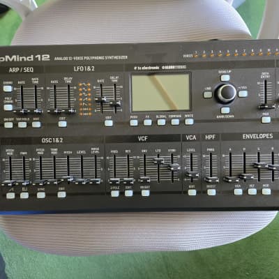 Behringer DeepMind 12D Desktop 12-Voice Polyphonic Analog Synth Module 2016 - Present - Black