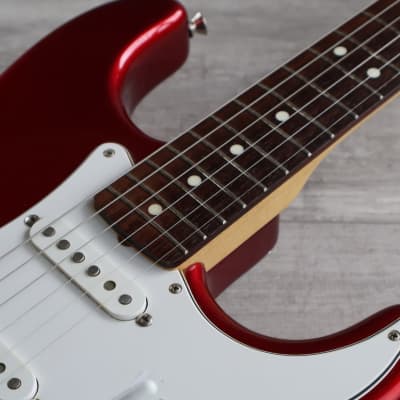 2007 Fender Japan ST-STD Stratocaster Standard (Candy Apple Red) image 5