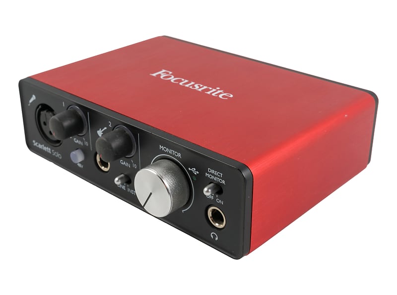 Focusrite Scarlett Solo 2nd Gen USB Audio Interface | Reverb