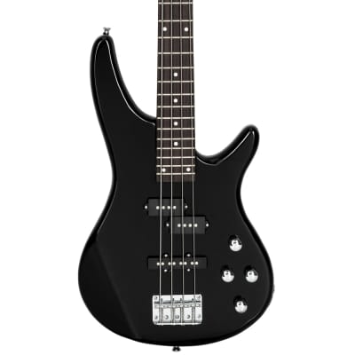 Glarry Black GIB 4 String Bass Guitar Full Size image 3