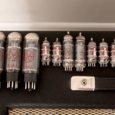 2000s Guytron GT-100 100w British-Style Boutique Tube Amp EL34 w/ 2x12, Celestion Speakers image 10