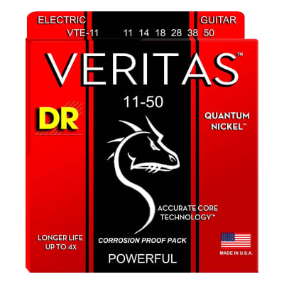 DR Strings VTE-11 VERITAS Electric Guitar String 11-50 image 2