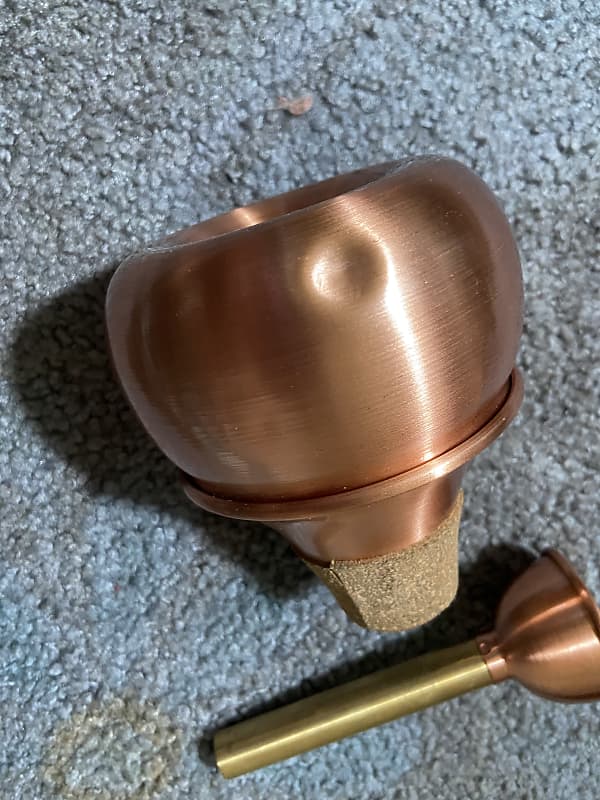 Jo Ral 2C Trumpet Copper Bubble Mute + Mute Bag Reverb