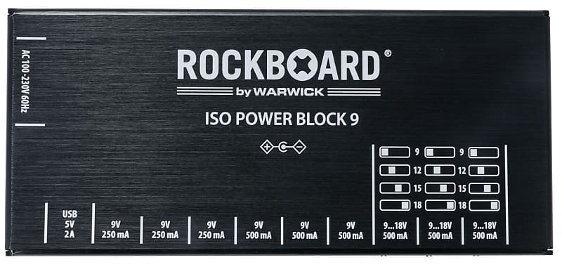 Rockboard RBO POW ISO V9 IEC Power Block w/ FREE Same Day Shipping