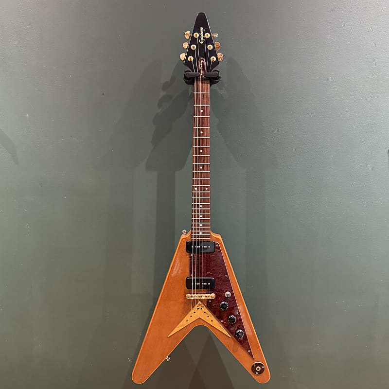 Epiphone Popa Chubby Signature Flying V 2001 2003 Korina
