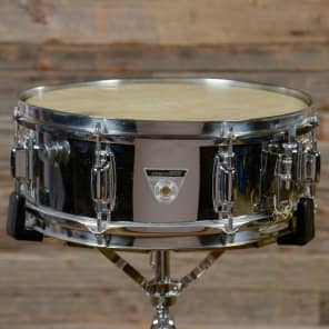 Ludwig S-101 Standard 5x14" Chrome over Aluminum Snare 1970s