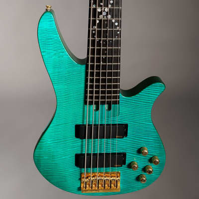 Yamaha RBX6JM John Myung Signature - Turquoise | Reverb