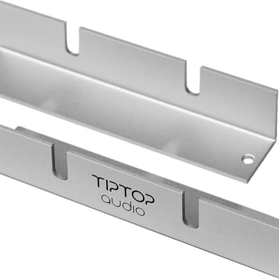 Tiptop Audio Z-Ears Silver Rackmount Rail Pair image 2