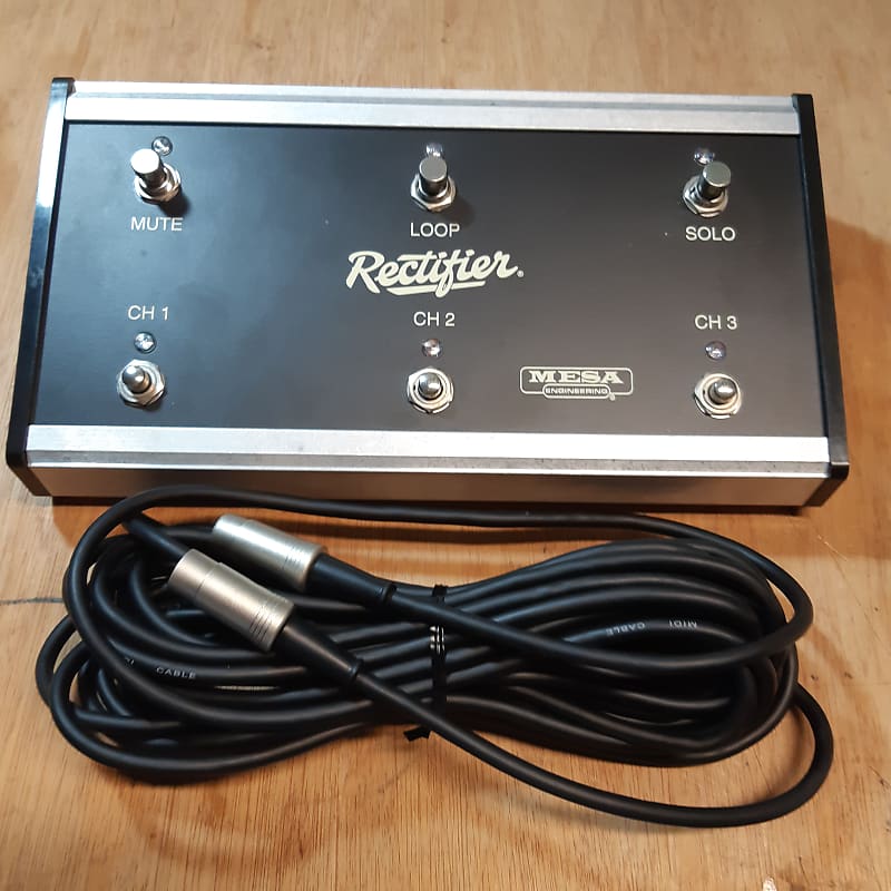 Mesa Boogie Dual Rectifier Foot Switch with Midi Cable