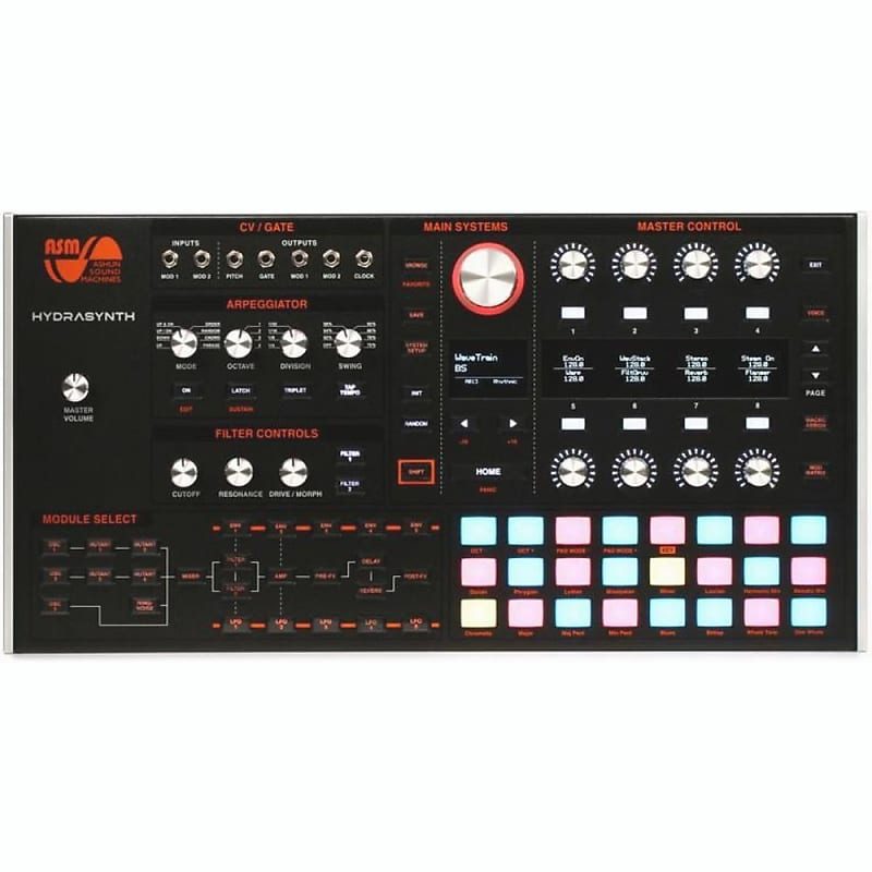 ASM HYDRASYNTH DESKTOP Reverb