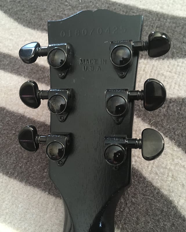 Gibson Les Paul Gothic II 2007 Black | Reverb Canada