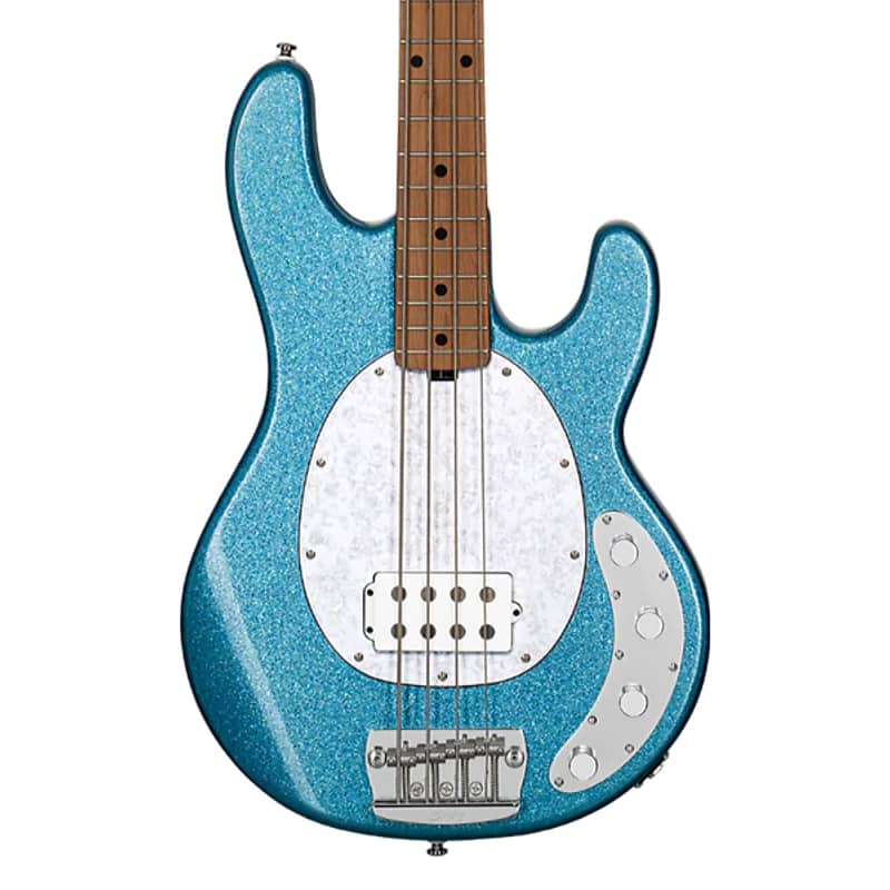 Sterling by Music Man STINGRAY RAY34, Blue Sparkle image 1