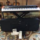 Korg SV-1 88-Key Stage Vintage Digital Piano Keyboard w/ Gator Case & Foot Pedals